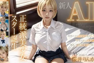 【無碼/去除馬賽克】AIFOCS-002【新人AI】正統派美少女明星誕生 金髮H罩杯 櫻井莉奈
