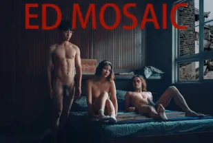 EDmosaic 小巴調戲攝影助理，看到鮮肉就想吃肉棒！拍照到一半開幹！攝影攝助一起幹