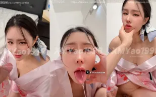 穿和服的老婆等待著老公下班 汐夢瑤