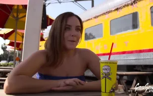 French woman in Los Angeles!